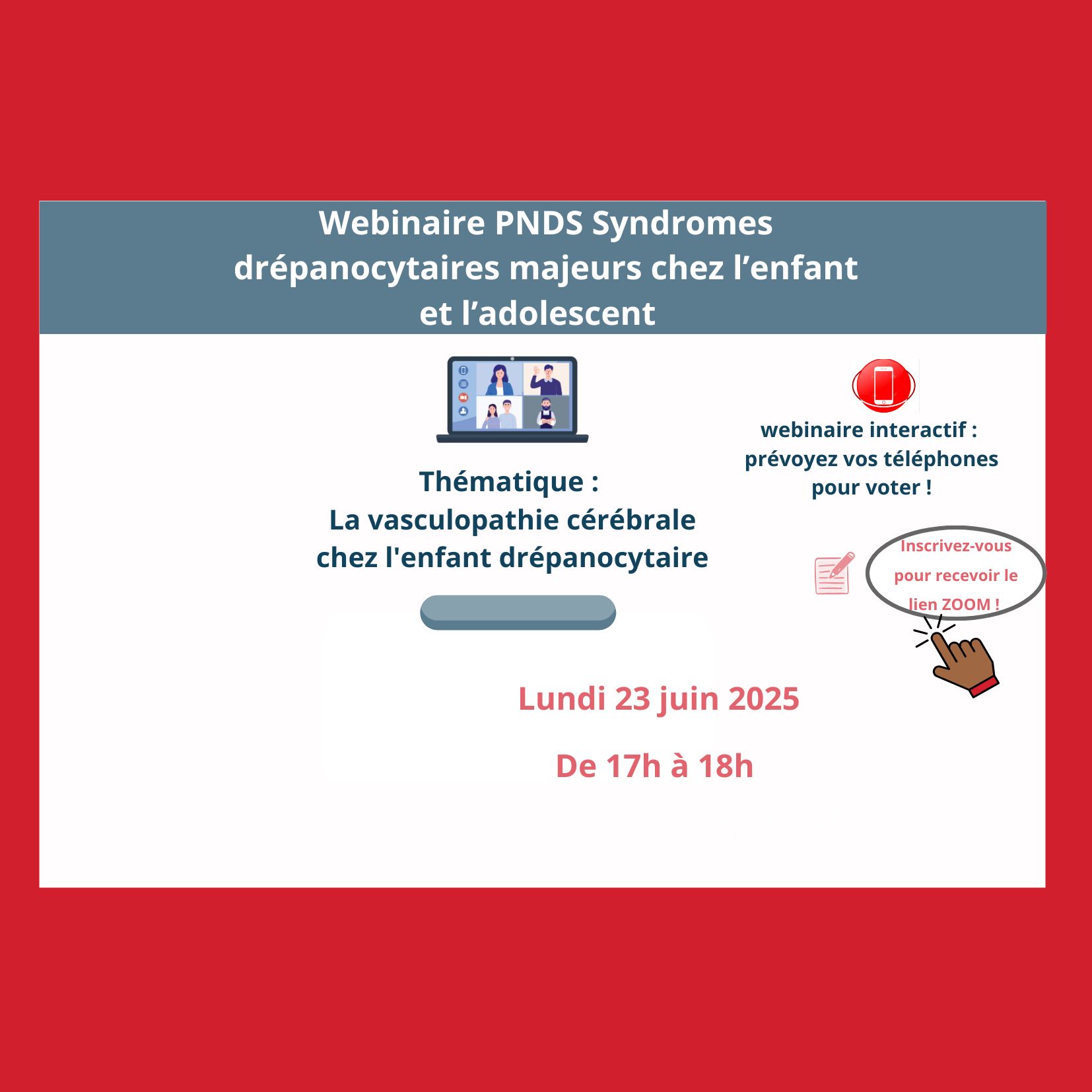 Webinaire Vasculopathie cérébrale