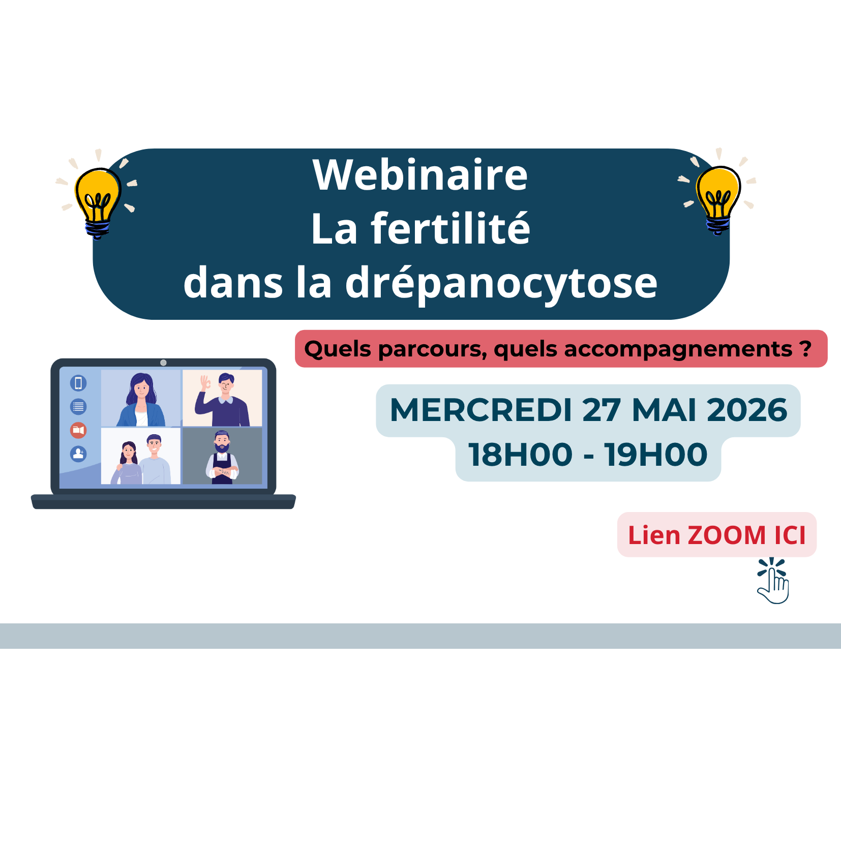 Webinaire Fertilité/PMA dans la drépanocytose