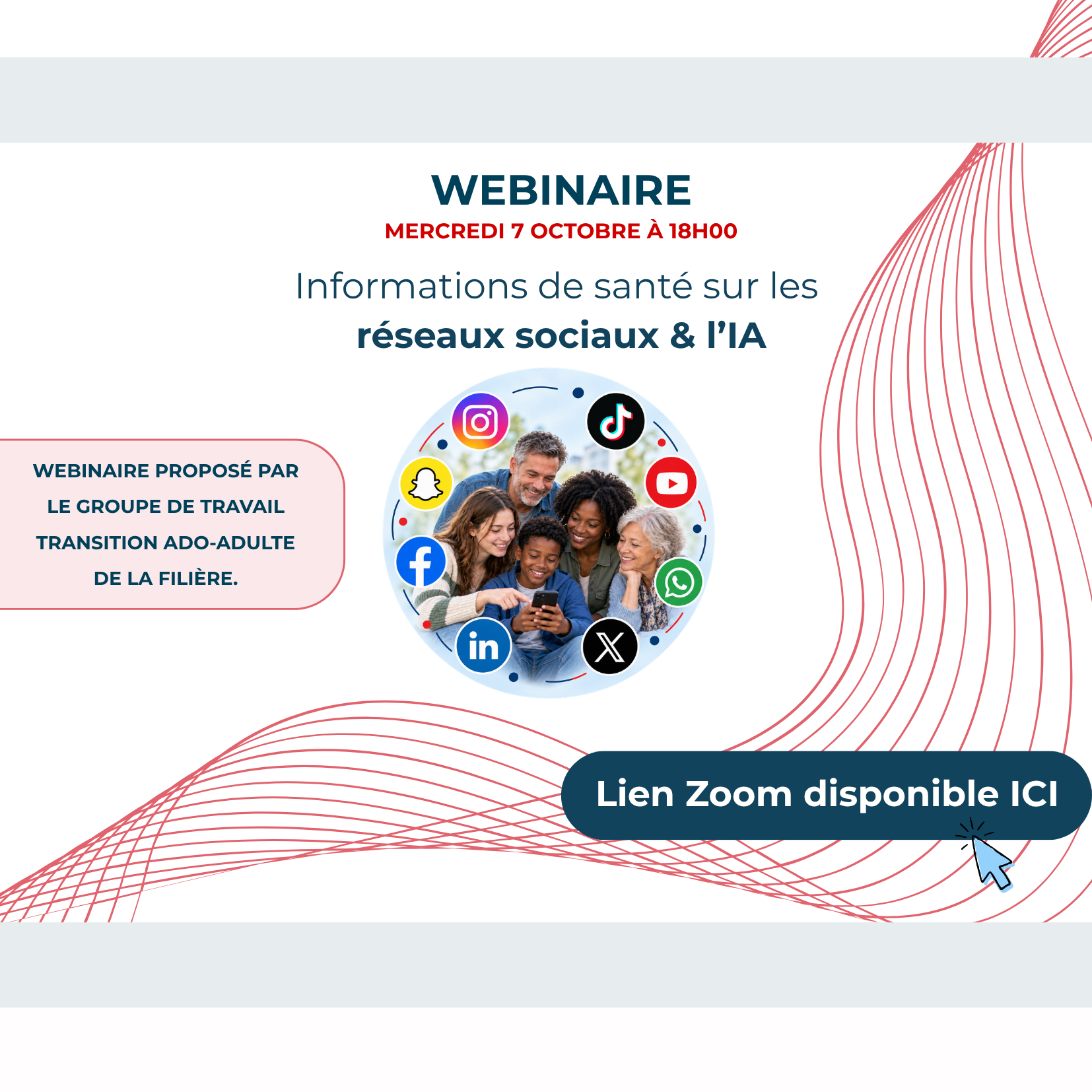 Webinaire : Informations de santé sur les réseaux sociaux & l’IA